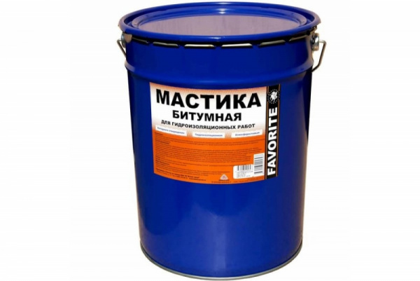 Мастика битумная ведро 20 кг